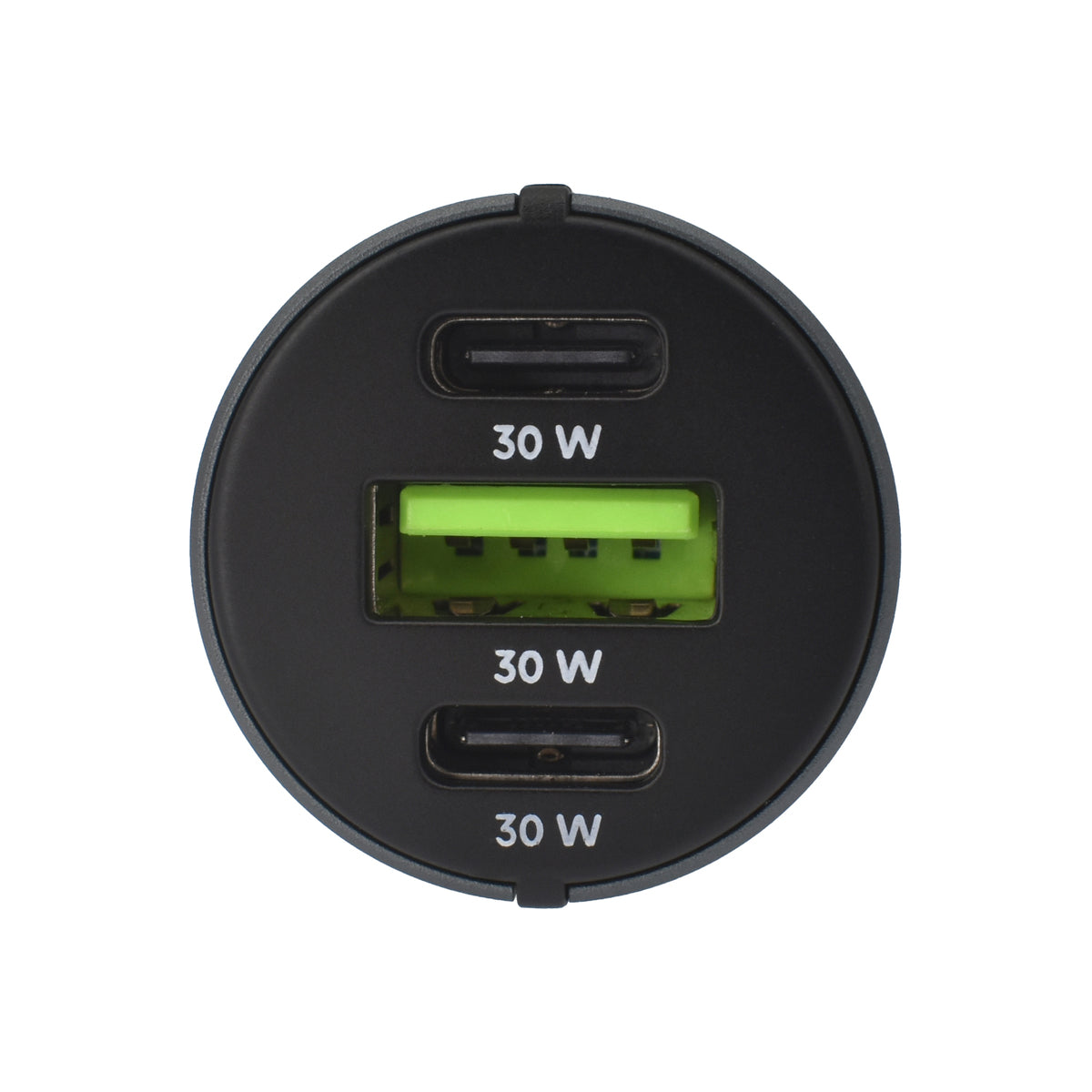 Autonabíječka 60W Dviced 1× USB-A, 2× USB-C – šedá - istyle.work