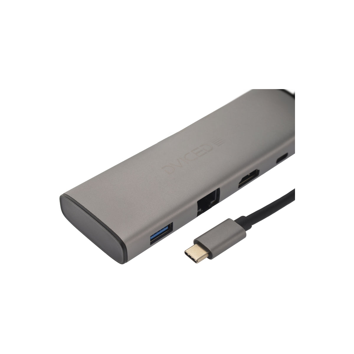 9v1 USB-C HUB Dviced - šedý - istyle.work