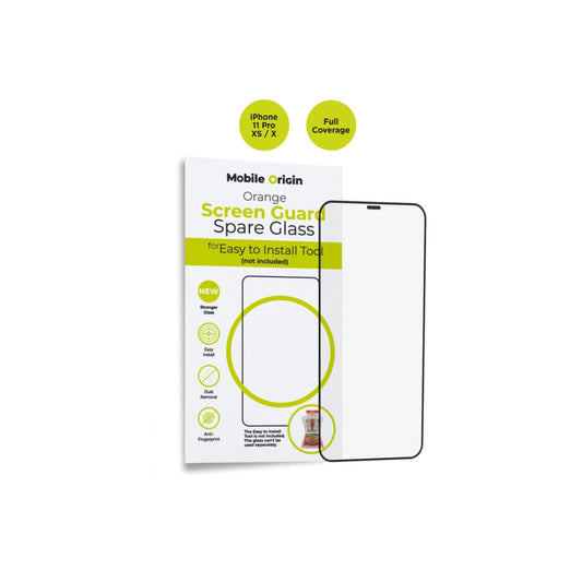 Ochranné sklo pro iPhone 11 Pro/XS/X Mobile Origin Screen Guard Spare Glass