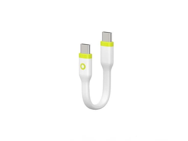 Kabel 60W Mobile Origin Compact USB-C / USB-C 10cm - bílý - istyle.work