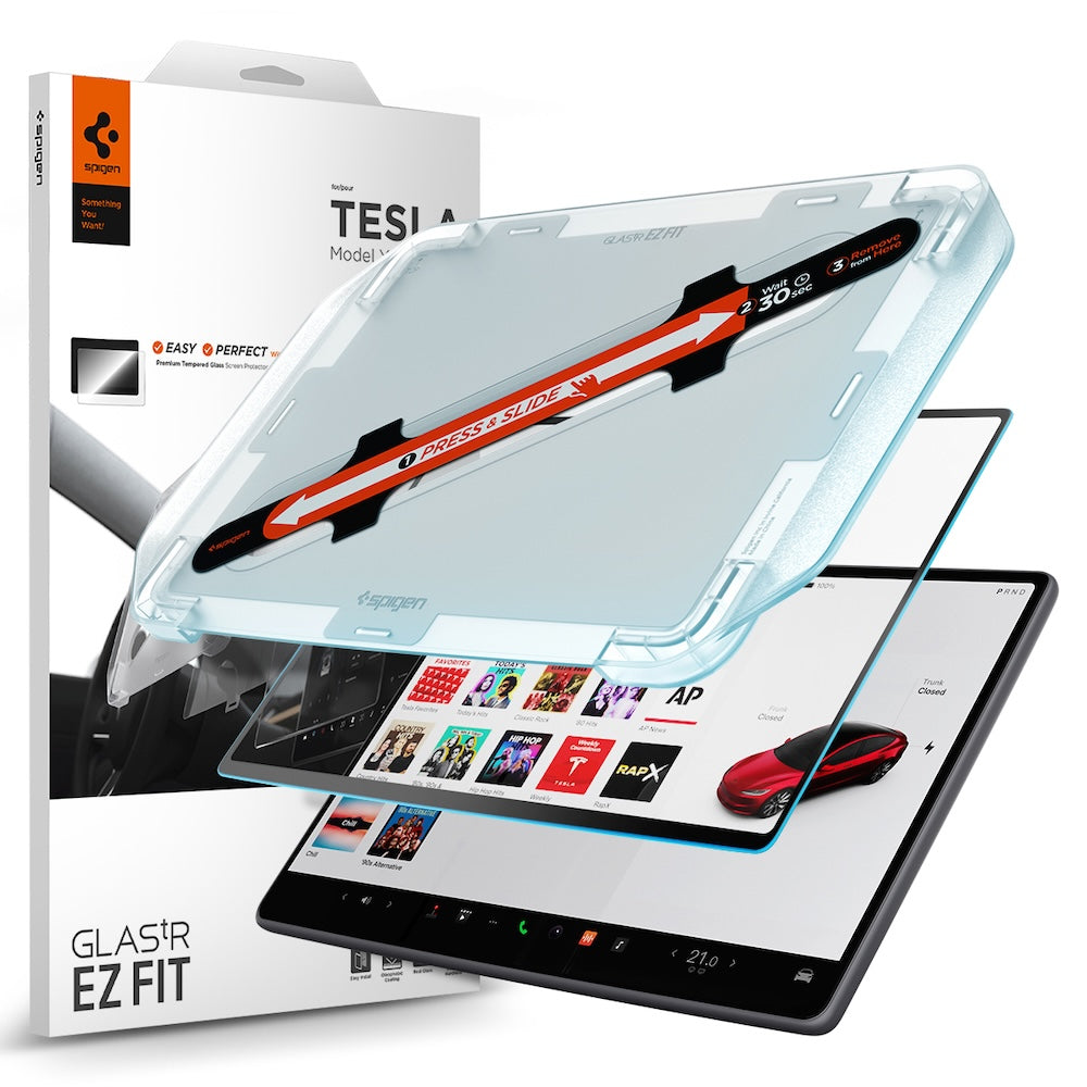 Ochranné sklo na displej Spigen Tesla EZ Fit Anti Glare Screen Protector - istyle.work