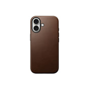 Kryt pro iPhone 17 Nomad Modern Leather Case - hnědý