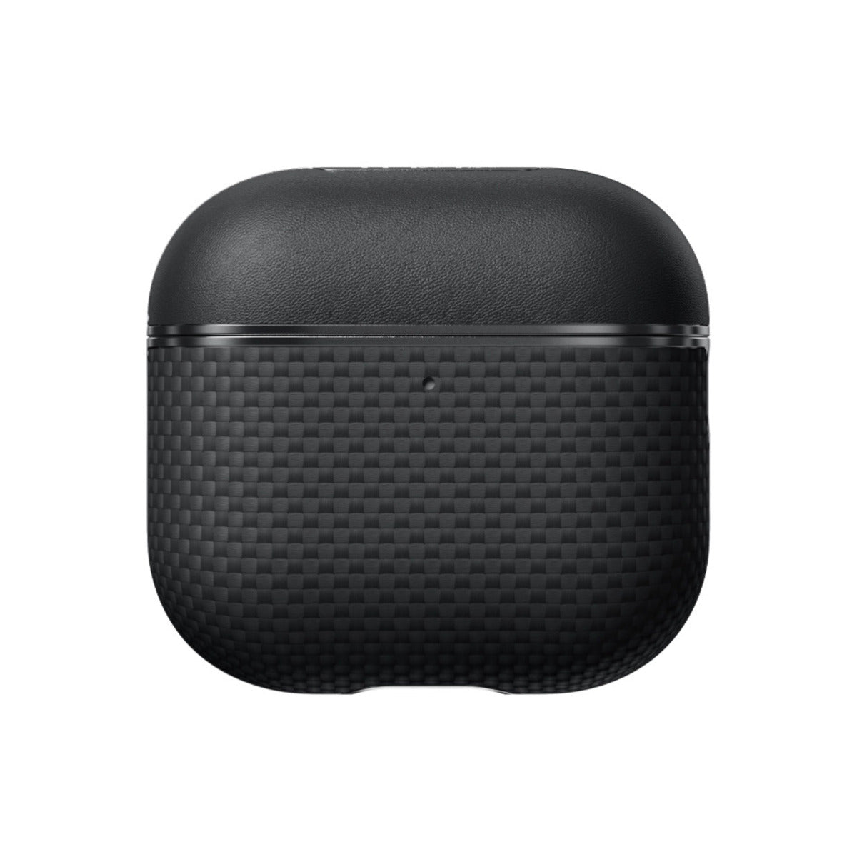Kryt pro AirPods 4 Pitaka Aramid Fiber Magnetic Case - černý