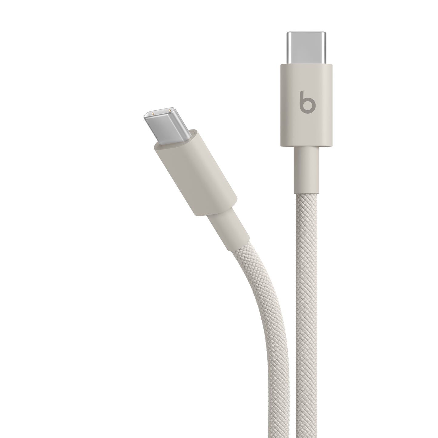 Opletený kabel Beats USB-C / USB-C 1,5 m - kamínkově šedá