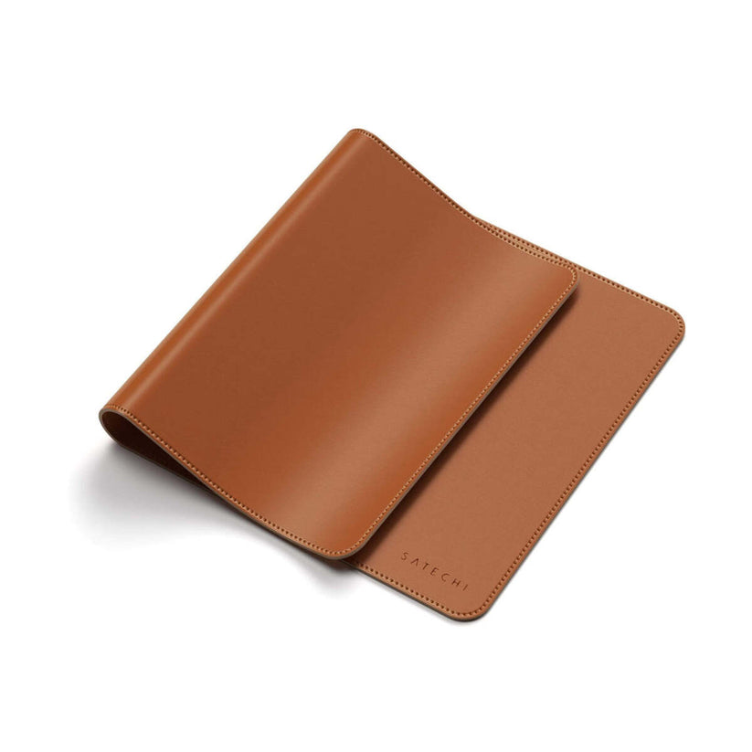 Podložka pod myš Satechi Eco Leather DeskMate - hnědá - istyle.work
