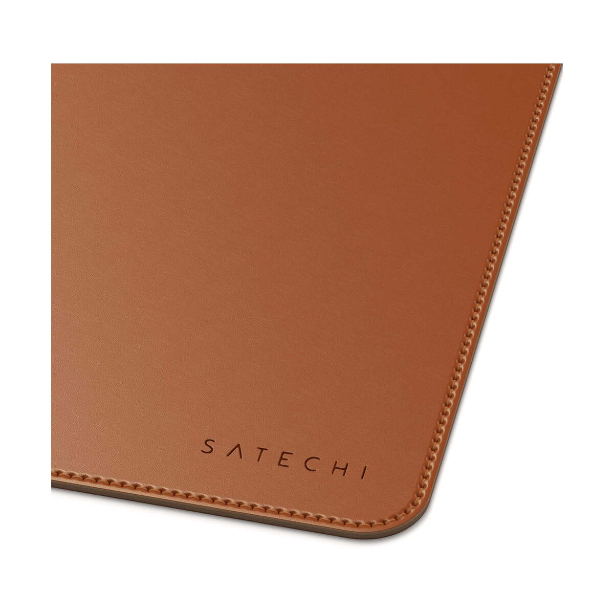 Podložka pod myš Satechi Eco Leather DeskMate - hnědá - istyle.work