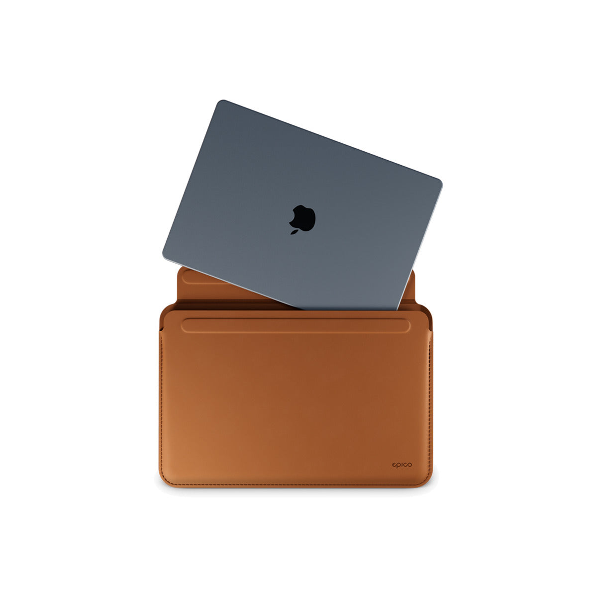 Kožený obal pro MacBook Air/Pro 13,3" Epico - hnědý - istyle.work