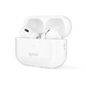 Průhledný kryt pro AirPods Pro 2. generace - bílý průhledný - istyle.work