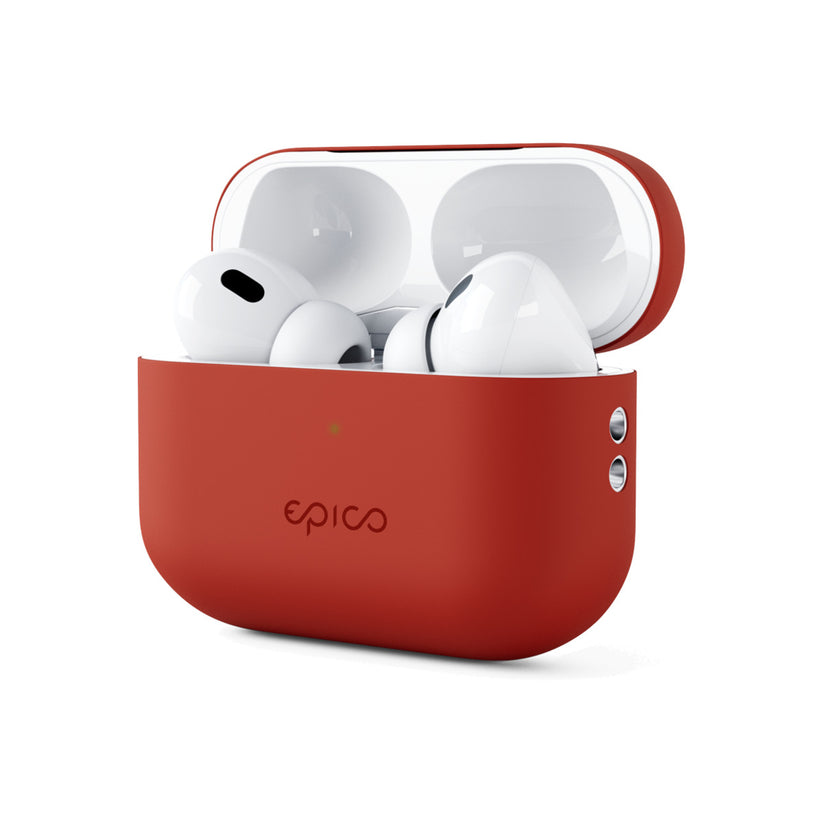 Silikonové pouzdro pro AirPods Pro 2. gen Epico - červené - istyle.work