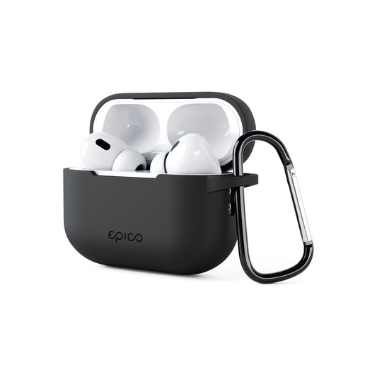 Silikonové outdoor pouzdro pro AirPods Pro 2. gen. Epico - černé - istyle.work
