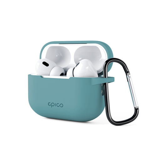 Silikonové outdoor pouzdro pro AirPods Pro 2. gen Epico - zelené - istyle.work