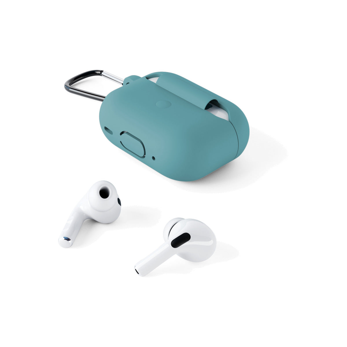 Silikonové outdoor pouzdro pro AirPods Pro 2. gen Epico - zelené - istyle.work
