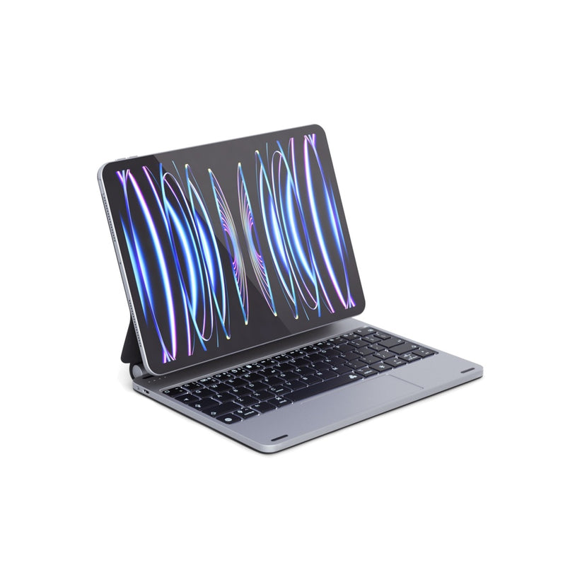 Hliníkové pouzdro s klávesnicí Epico Keyboard Case pro iPad Pro 12,9" - istyle.work