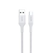 Opletený kabel Epico PD USB-A na USB-C 1,2 m - bílý - istyle.work
