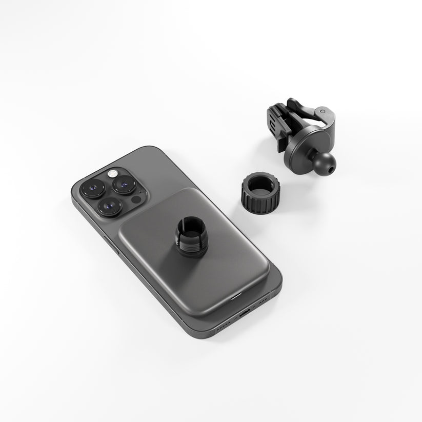 Ultra tenká bezdrátová autonabíječka Epico Qi2 Mag+ - černá - istyle.work