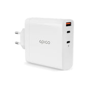 140W GaN síťová nabíječka Epico - bílá - istyle.work