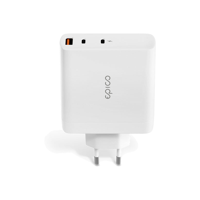 140W GaN síťová nabíječka Epico - bílá - istyle.work