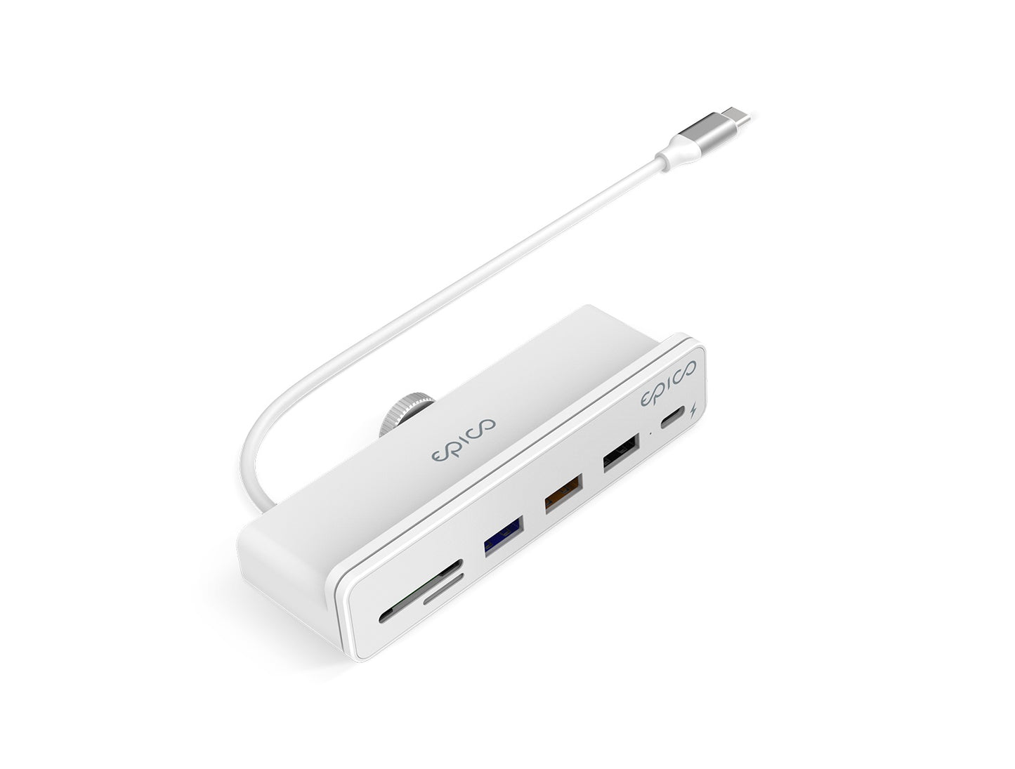 USB-C Hub 7v1 pro Apple iMac Epico - bílý - istyle.work
