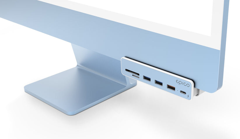 USB-C Hub 7v1 pro Apple iMac Epico - bílý - istyle.work