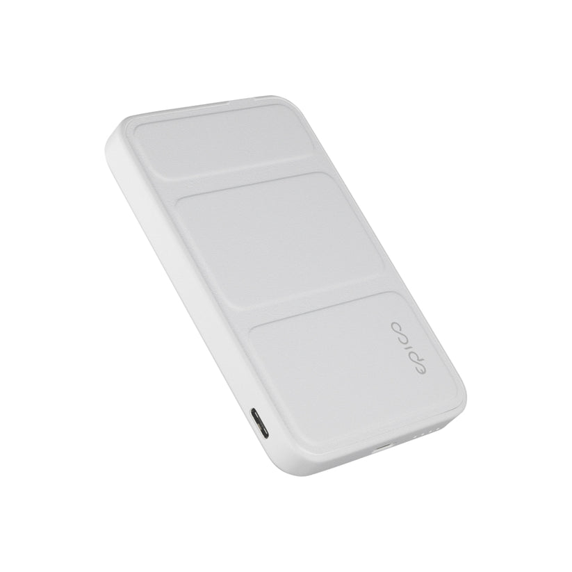 Powerbanka se stojánkem Epico Mag+ 7 000 mAh - bílá - istyle.work