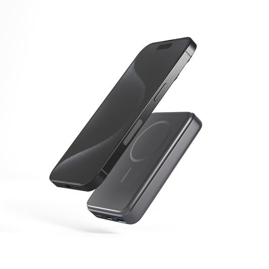 Hliníková powerbanka Epico Mag+ 10 000 mAh - vesmírně šedá - istyle.work