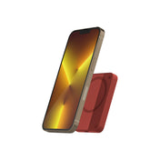 Bezdrátová powerbanka Epico s podporou MagSafe 4200mAh - červená - istyle.work