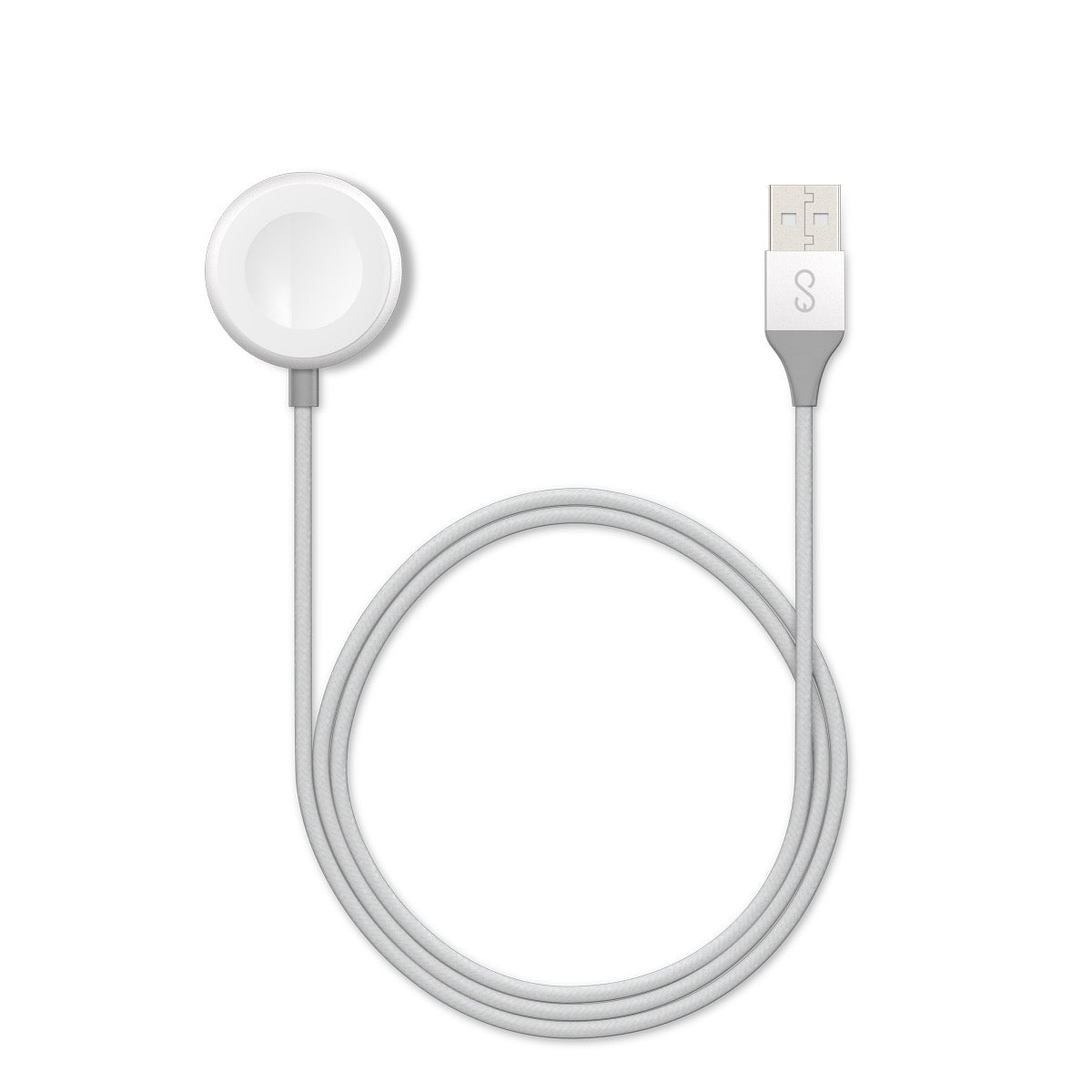 Nabíjecí kabel USB-A pro Apple Watch Epico 1,2m - stříbrný - istyle.work
