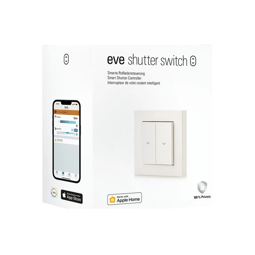Chytrý ovladač na rolety Eve Shutter Switch - istyle.work