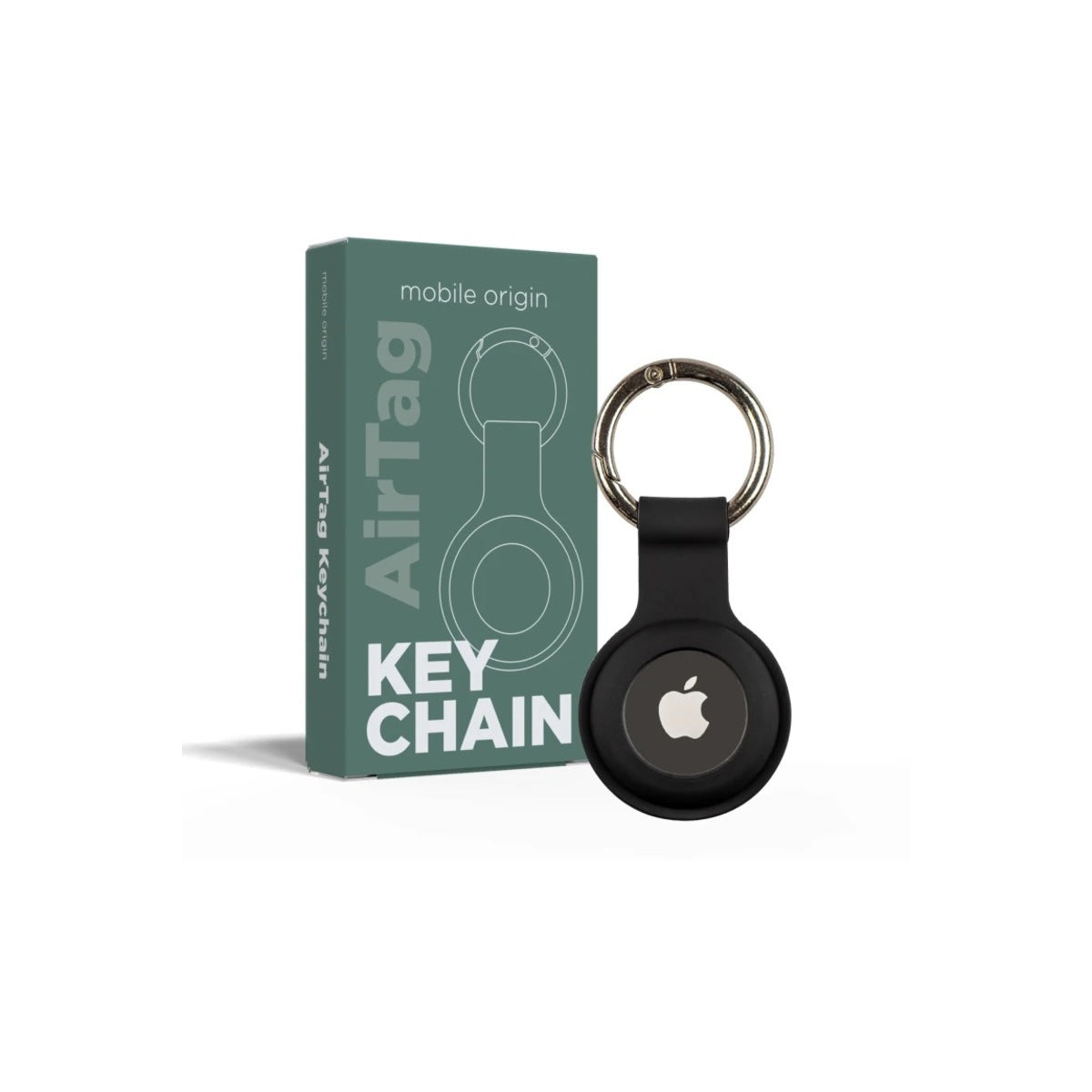 Přívěšek na AirTag Mobile Origin - černý - istyle.work