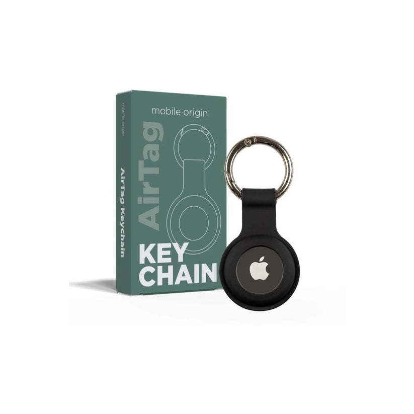 Přívěšek na AirTag Mobile Origin - černý - istyle.work
