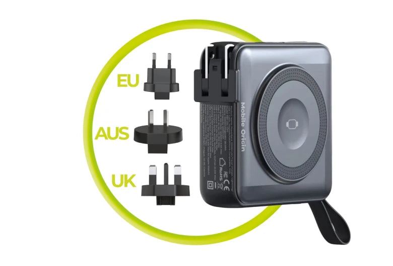 Powerbanka a cestovní nabíječka Mobile Origin PowerBank Travel Charger 10 000 mAh - istyle.work