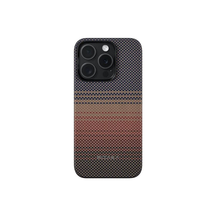 Kryt pro iPhone 15 Pro Pitaka MagEZ Case 5 - sunset - istyle.work
