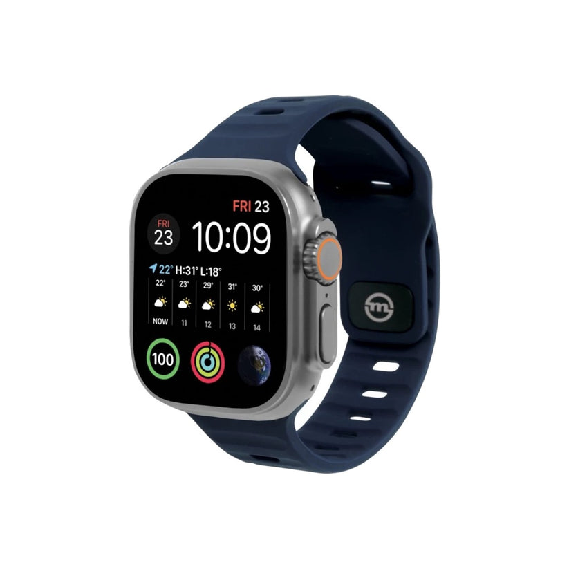 Řemínek pro Apple Watch 42/44/45/49 mm Mobile Origin Strap - tmavě modrý - istyle.work