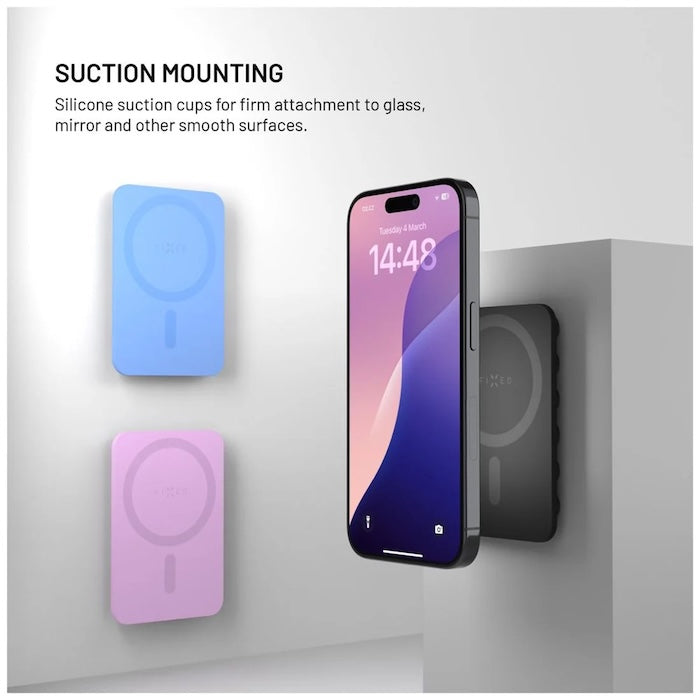 MagSafe držák s přísavkami FIXED MagMate - modrý - istyle.work