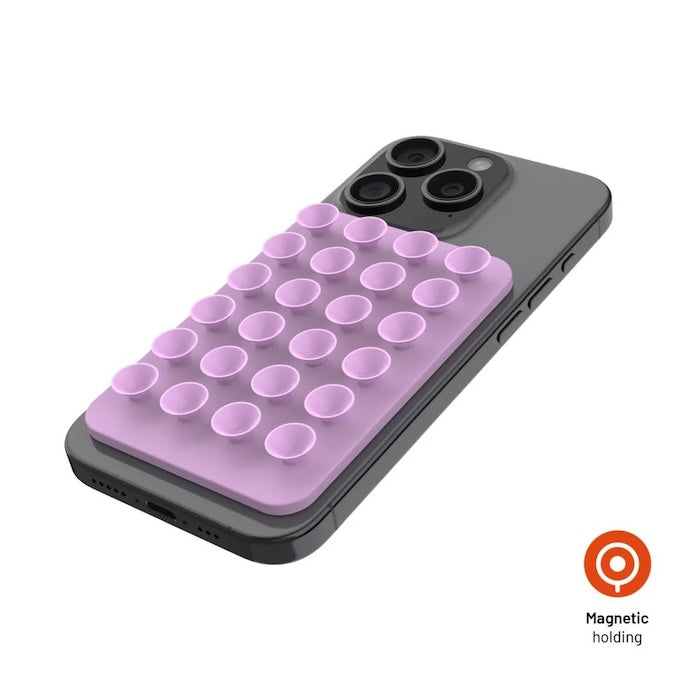 MagSafe držák s přísavkami FIXED MagMate - růžový - istyle.work