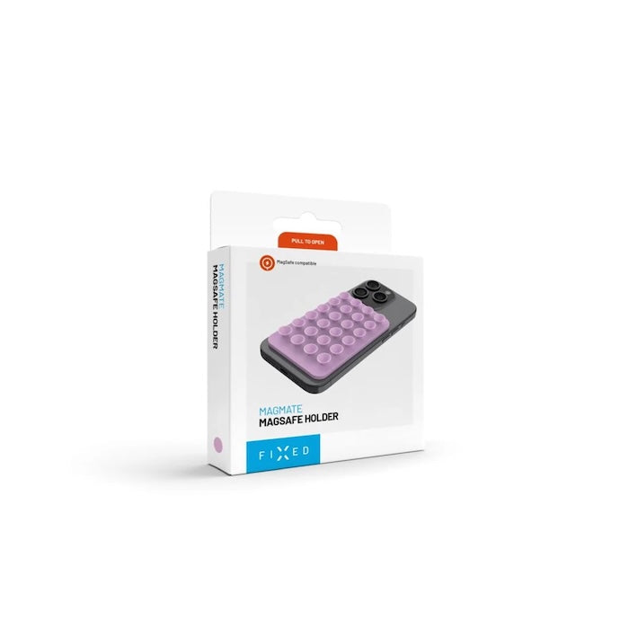 MagSafe držák s přísavkami FIXED MagMate - růžový - istyle.work