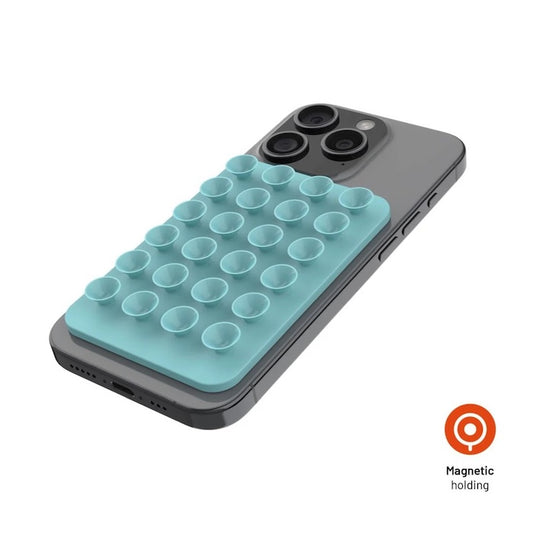 MagSafe držák s přísavkami FIXED MagMate - světle modrý - istyle.work