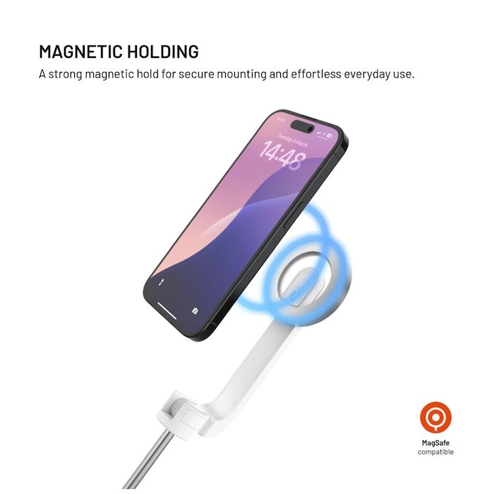 MagSafe selfie stick s tripodem FIXED MagSnap - bílý - istyle.work