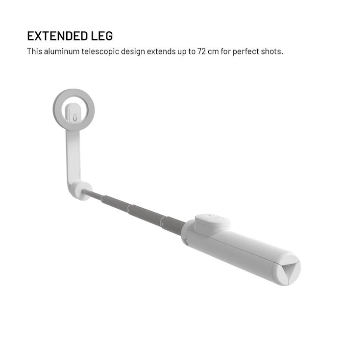 MagSafe selfie stick s tripodem FIXED MagSnap - bílý - istyle.work