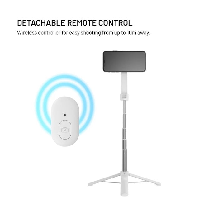 MagSafe selfie stick s tripodem FIXED MagSnap - bílý - istyle.work