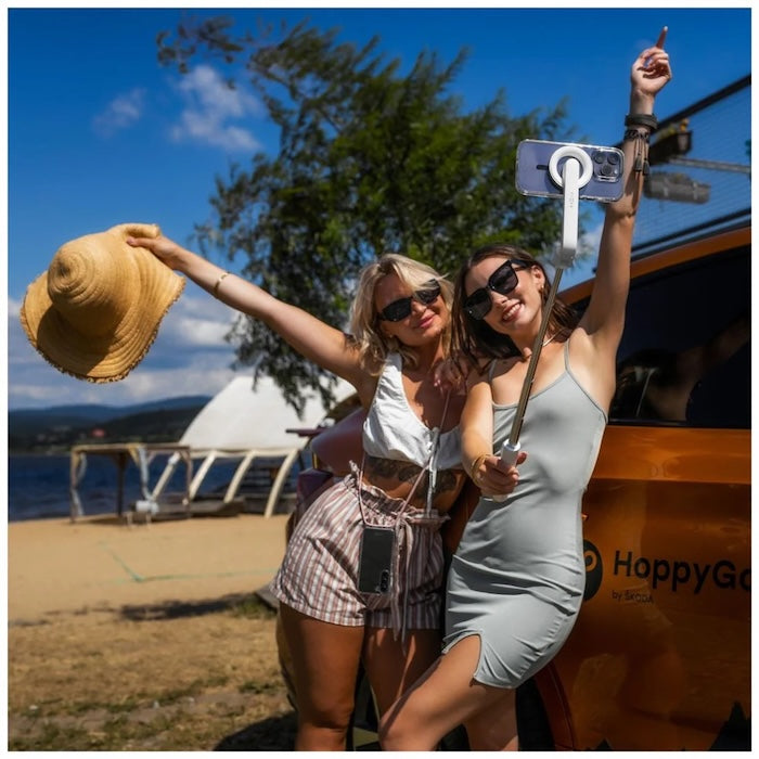 MagSafe selfie stick s tripodem FIXED MagSnap - bílý - istyle.work