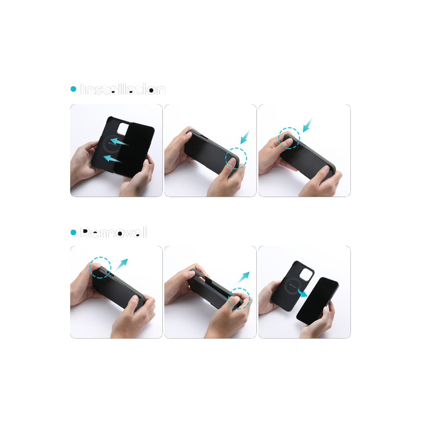 Kryt na iPhone 14 Pro Pitaka Fusion Weaving MagEZ Case 3 - vícebarevný - istyle.work