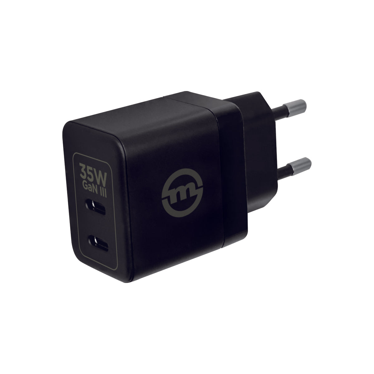 Nabíjecí 35W adaptér Mobile Origin GaN III Super Charger 2x USB-C - černý - istyle.work