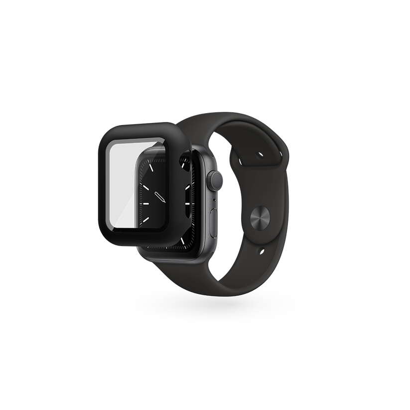 Kryt pro Apple Watch 4/5/6/SE (44 mm) iSTYLE - černý - istyle.work