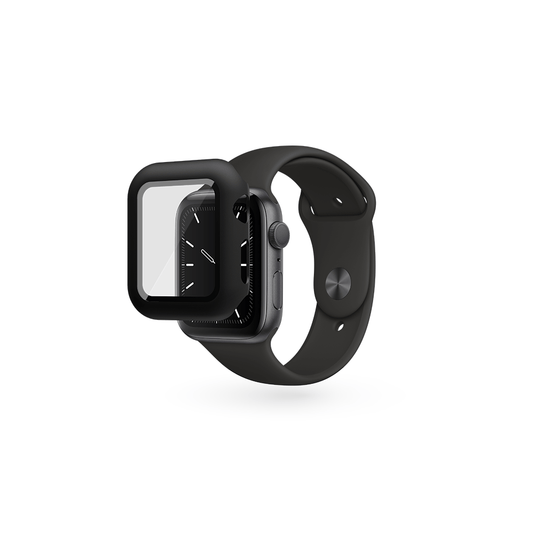 Kryt pro Apple Watch 4/5/6/SE (44 mm) iSTYLE - černý - istyle.work