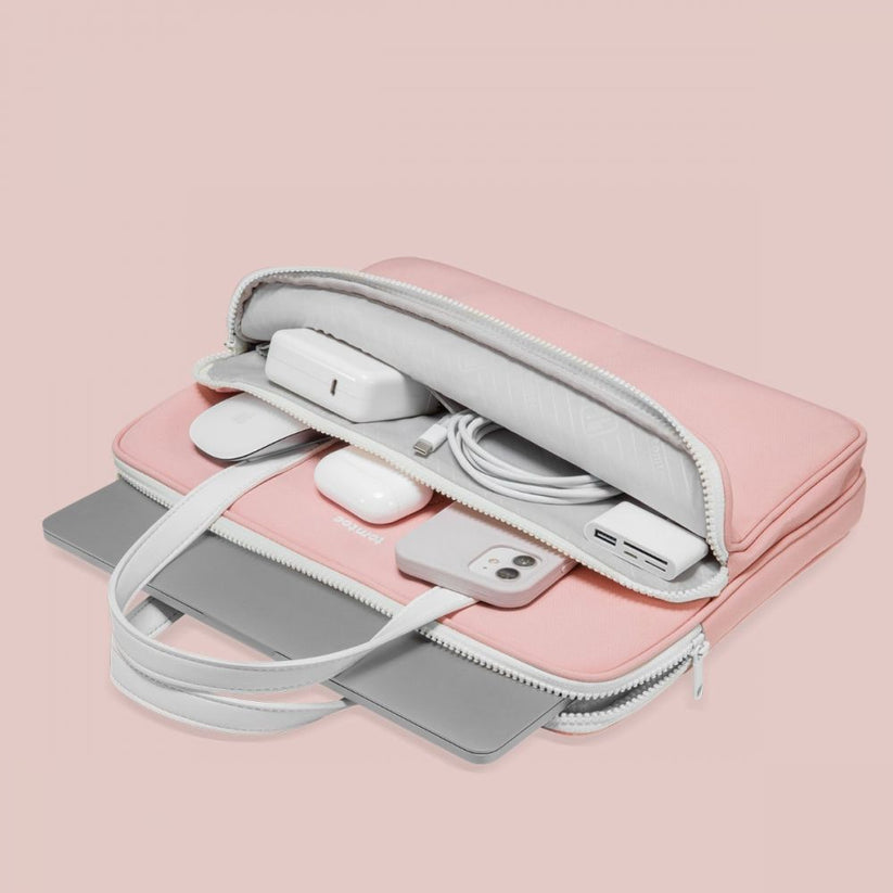 Brašna pro MacBook Pro 14" tomtoc Briefcase - růžová - istyle.work