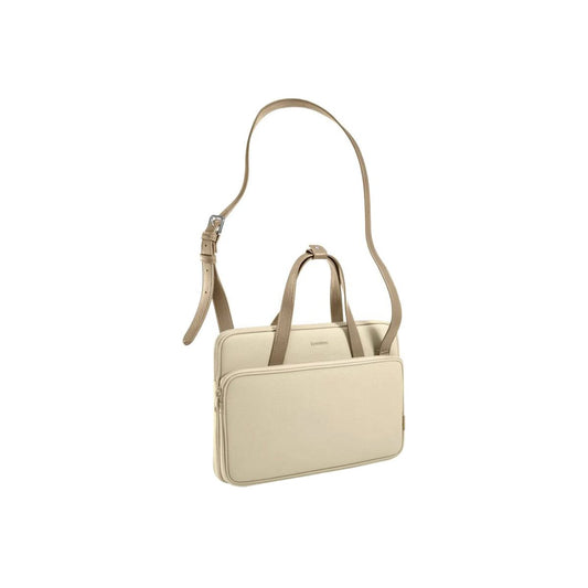 Brašna pro MacBook Pro 14" tomtoc Shoulder Bag - béžová - istyle.work
