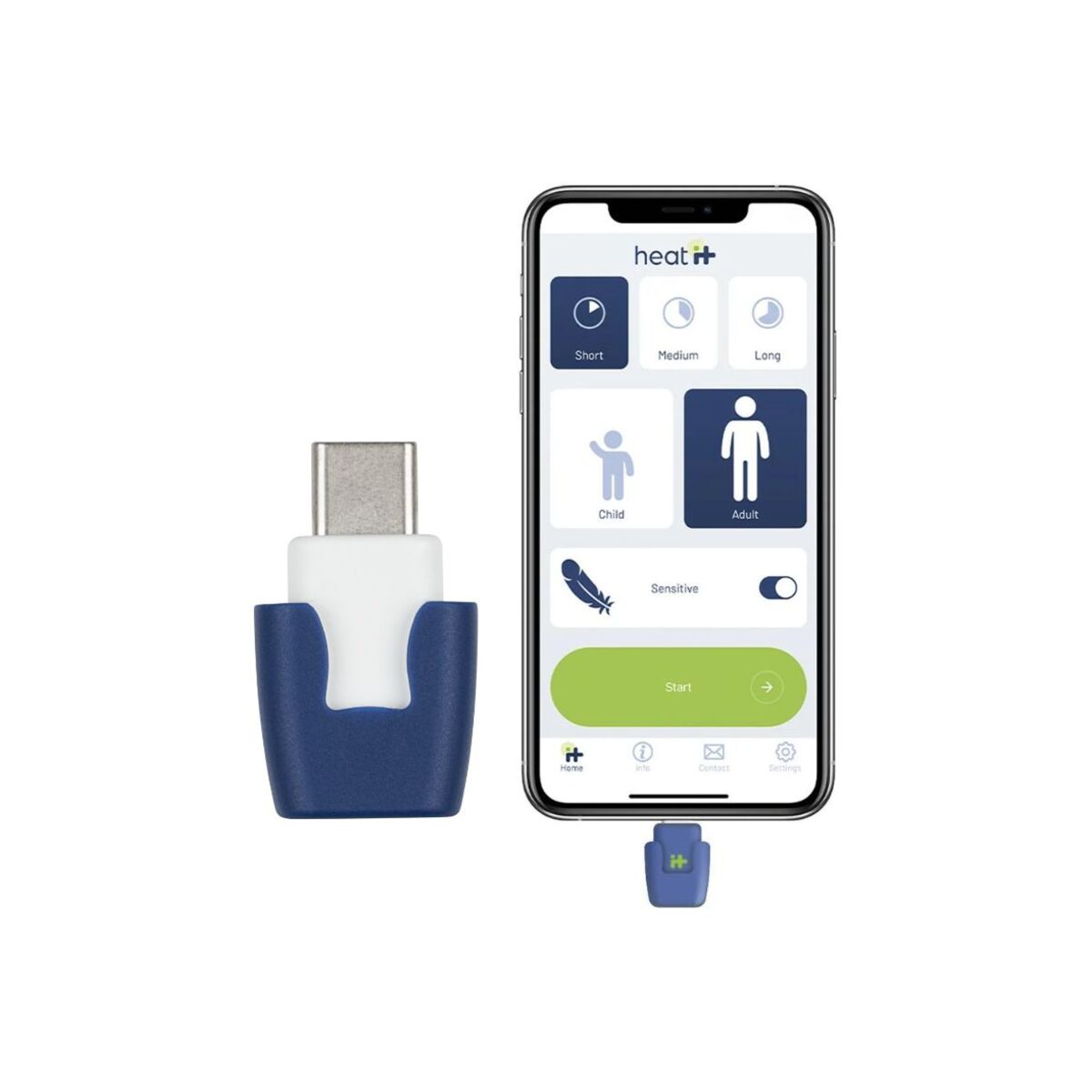 Ošetření bodnutí hmyzem pomocí smartphonu Heat it (USB-C) - istyle.work