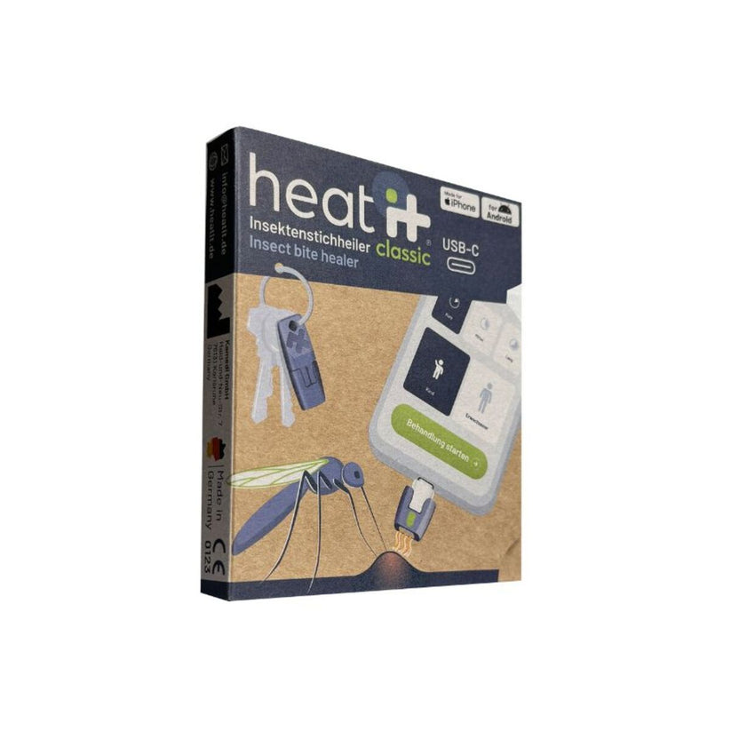 Ošetření bodnutí hmyzem pomocí smartphonu Heat it (USB-C) - istyle.work