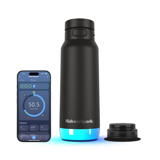 Chytrá lahev HidrateSpark PRO 2 950 ml - černá